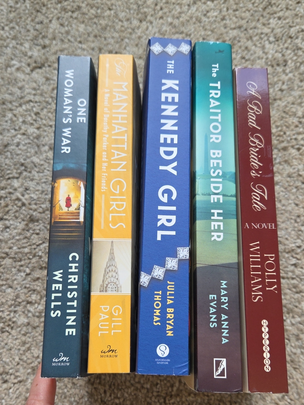 Bundle of Paperback Books: Spy, James Bond, New York, Kennedy, WWII,